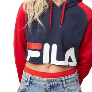 FILA cropped hoodie